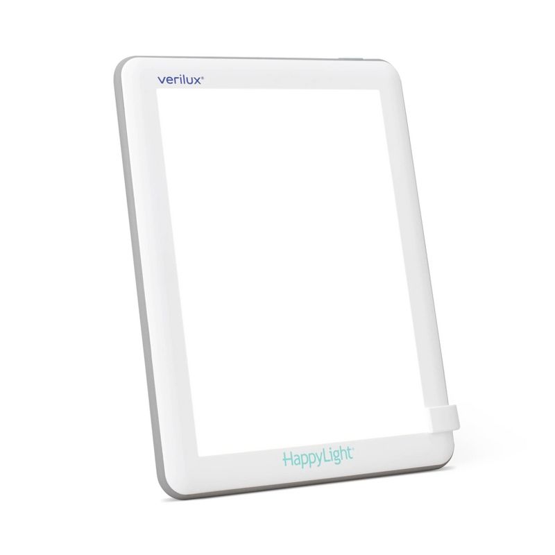 9" x 5.7" x 0.5" LED Happy Light Lucent Therapy Lamp White - Verilux