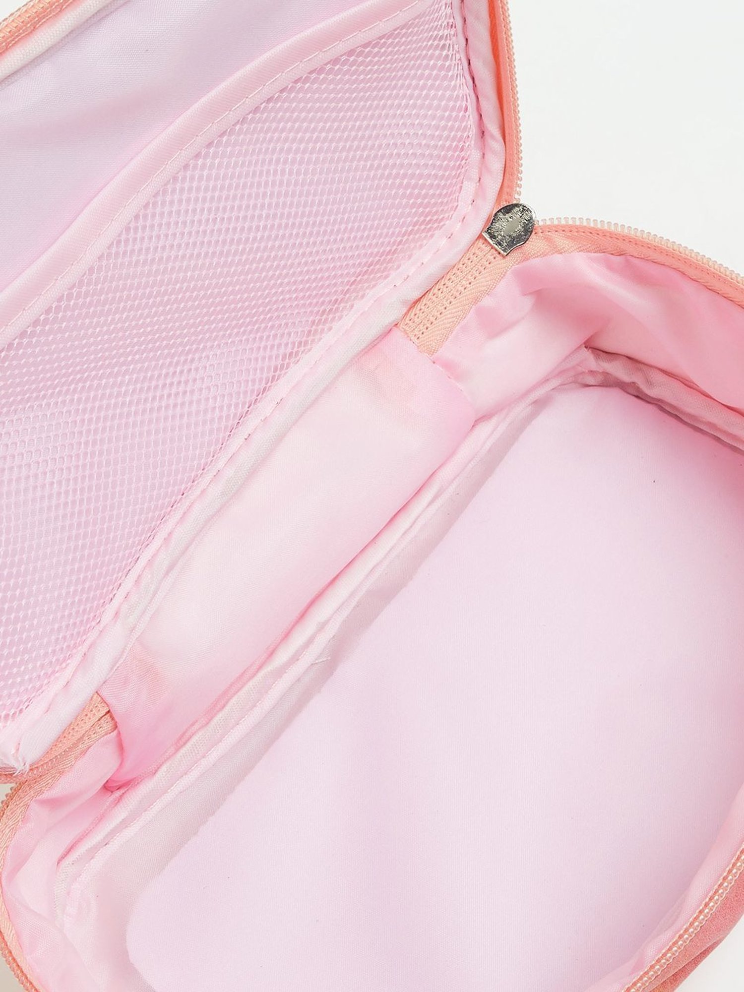 Ginger by Lifestyle Orange Printed Free Size Toiletry Pouch