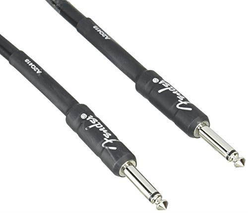 fender professional 25' instrument cable  black