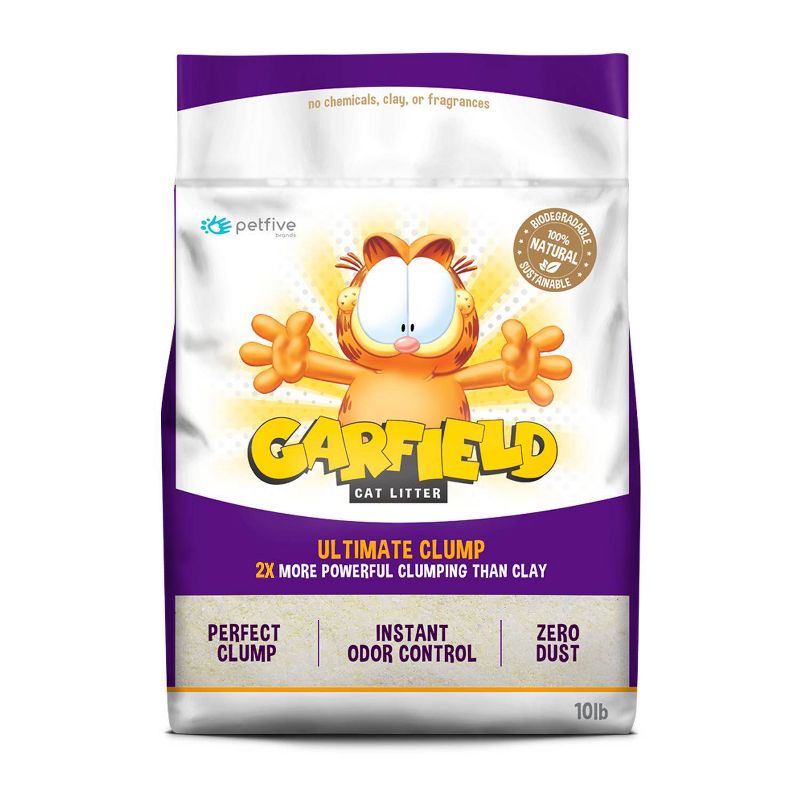 Petfive Brands Garfield Ultimate Clump Cat Litter - 10lb