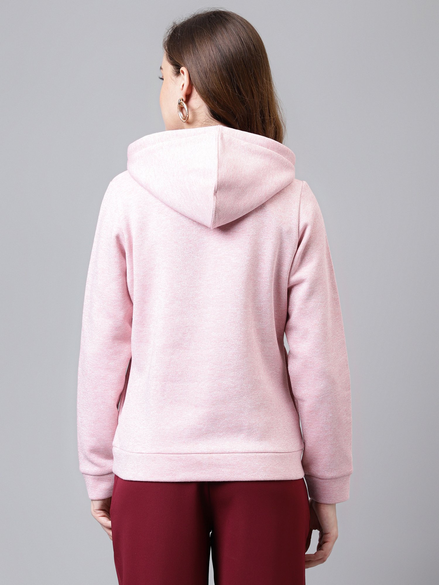 Latin Quarters Pink Graphic Print Hoodie