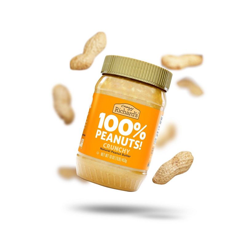 Crazy Richard's Crunchy Natural Peanut Butter