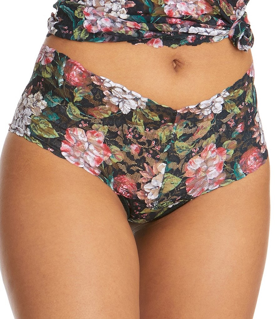 Hanky Panky Baroque Blooms Original Rise Thong