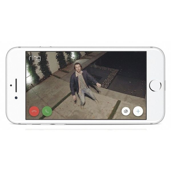 Ring Spotlight Cam Wired, HD Two Way Talk Security Camera Black