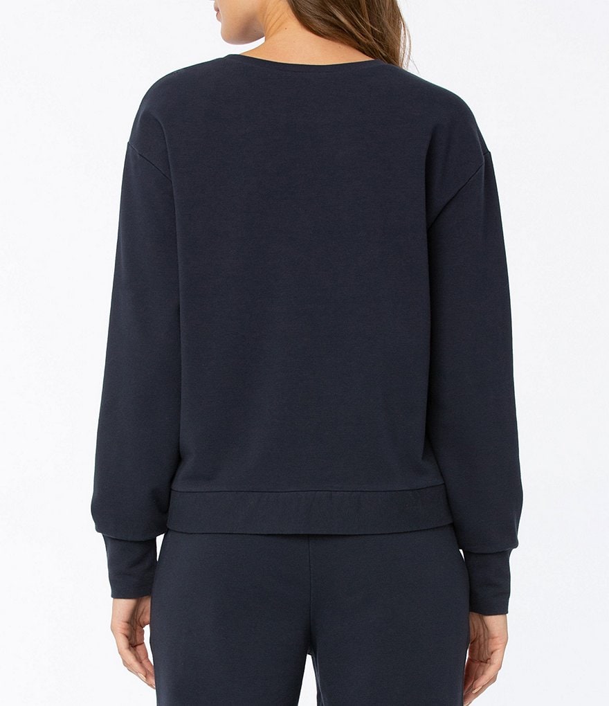 Marc New York Short Sleeve Tie-Dye Jewel Neck Tee