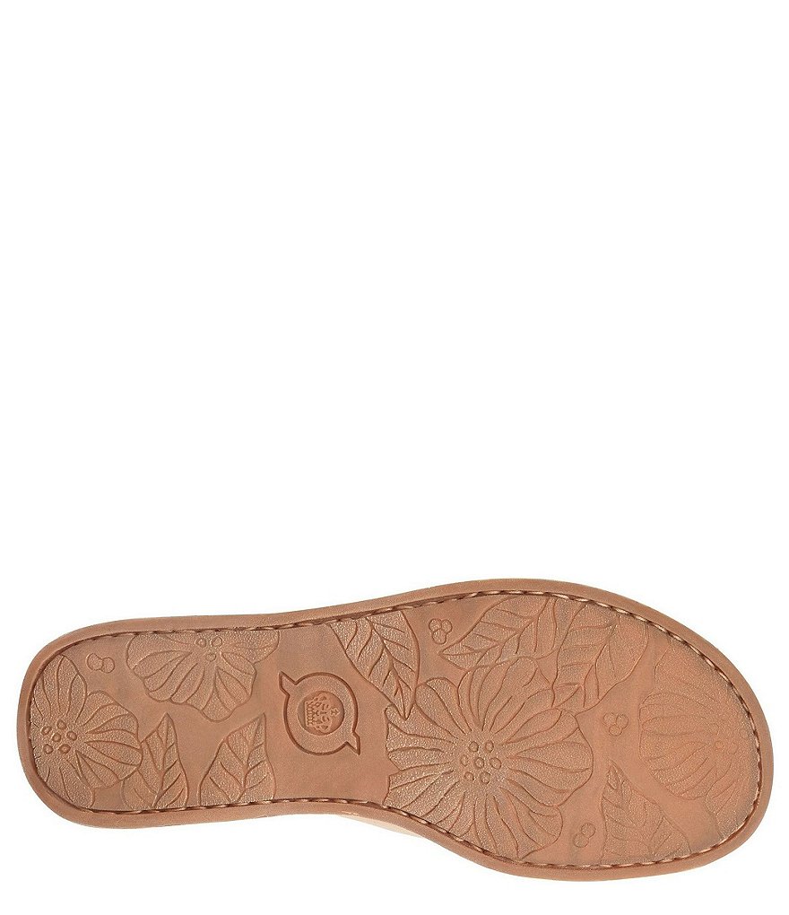 Born St Francis Leather Slides