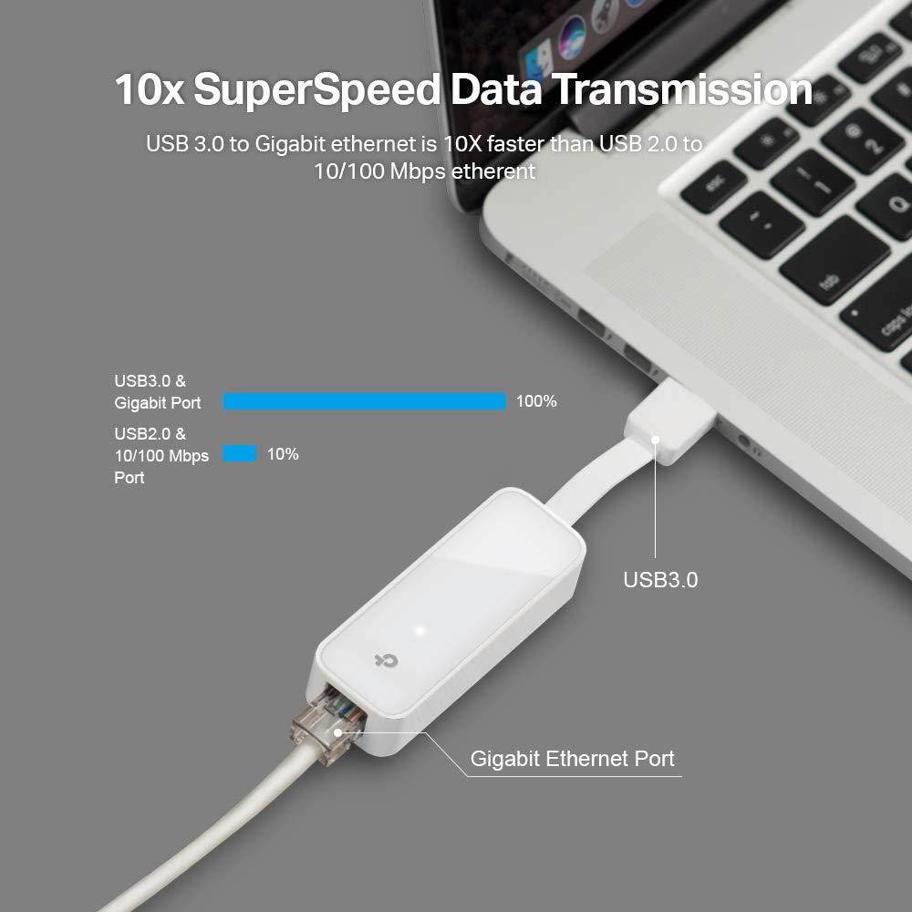 TP-Link UE300 v1. 0,"&lsaquo;USB 3. 0 to Gigabit Ethernet Adapter
