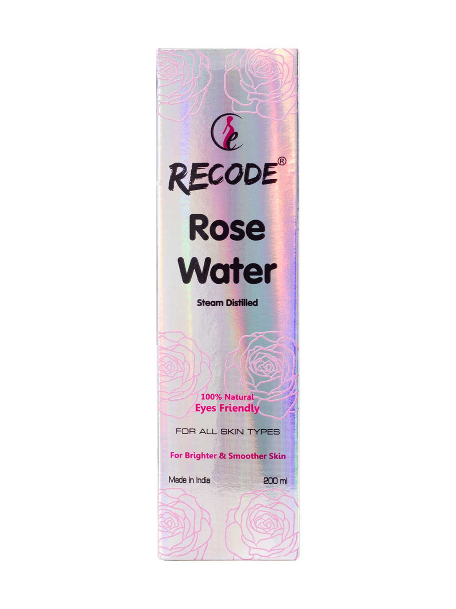 Recode Steam Distilled Rose Water - 200 ml