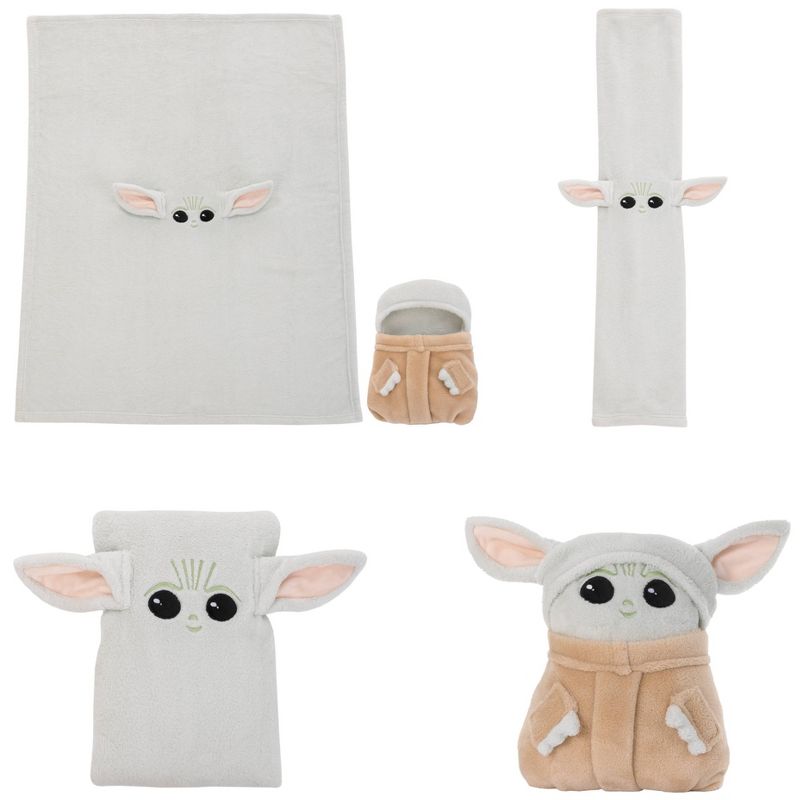 Toddler Star Wars: The Mandalorian The Child Plush Character Blanket