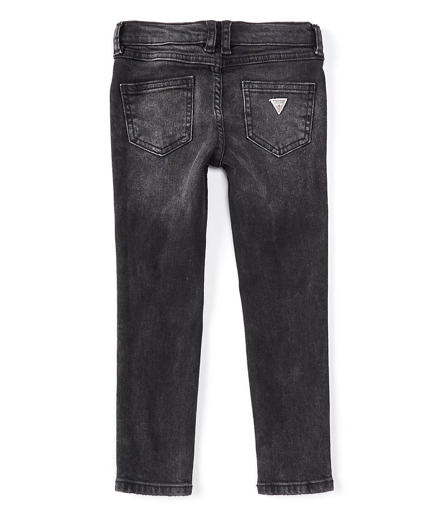 Hippie Girl Little Girls 4-6X REPREVE Destructed Denim Skinny Jeans