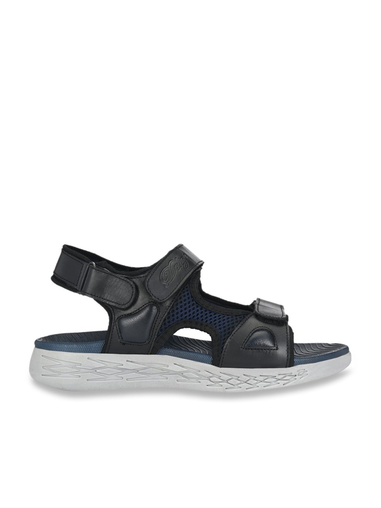 Delize Men's Blue Floater Sandals