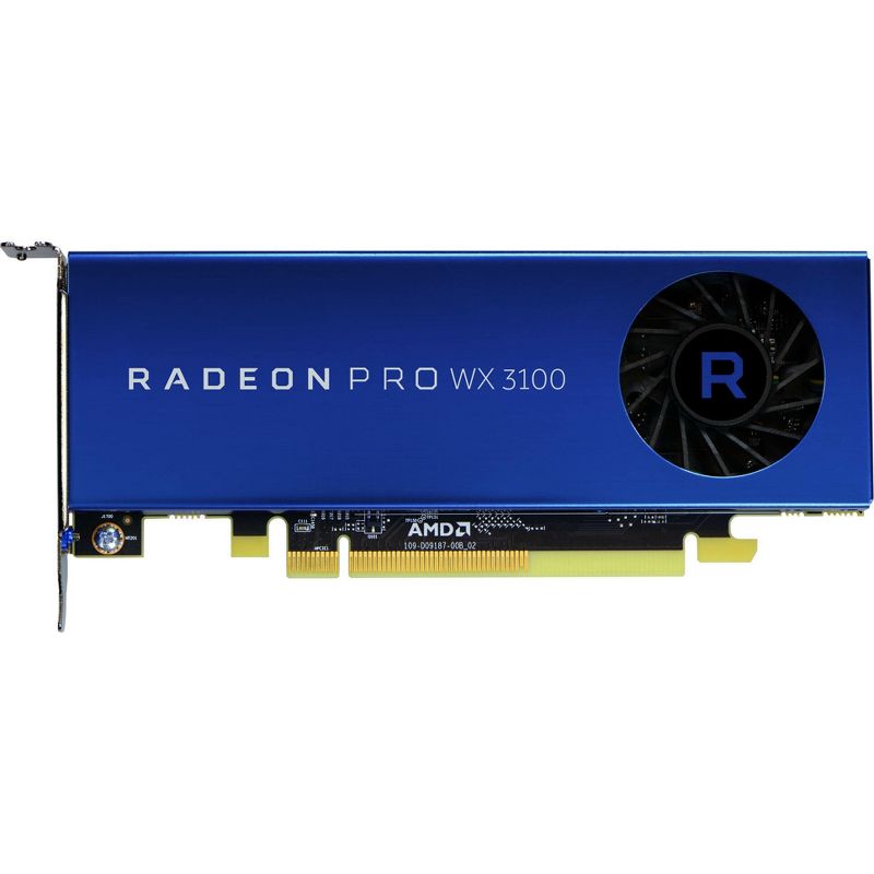 AMD Radeon Pro WX 3100 Graphic Card - 4 GB GDDR5 - 1.22 GHz Core - 128 bit Bus Width - DisplayPort