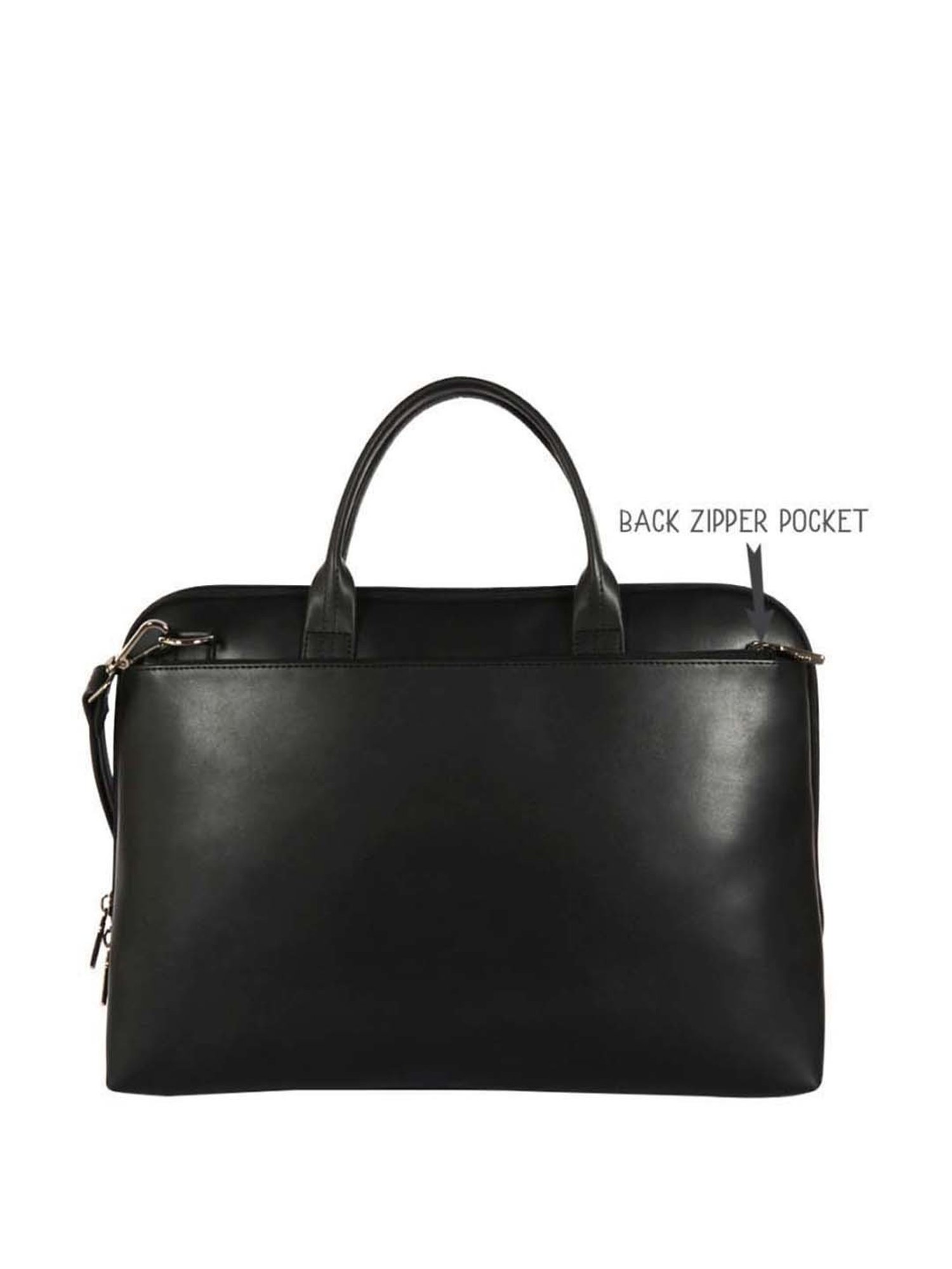 Baggit Black Medium Messenger Bag