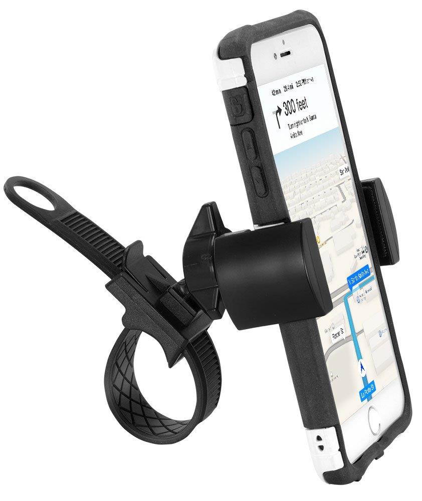 Arkon RoadVise Handlebar Phone Strap Mount for iPhone X 8 7 6S Plus iPhone 8 7 Galaxy S8 Note 8 Retail Black