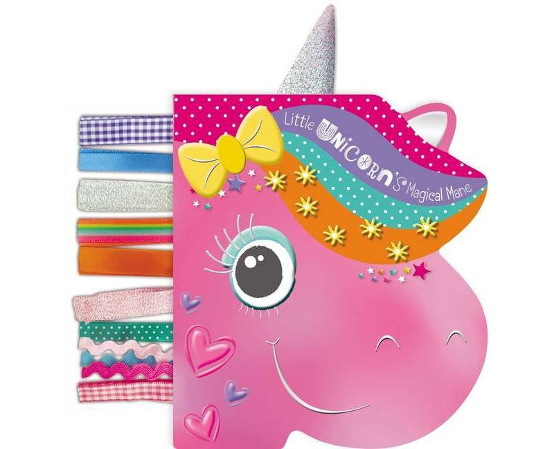 Little Unicorn's Magical Mane - by Sarah Grately (Board Book)