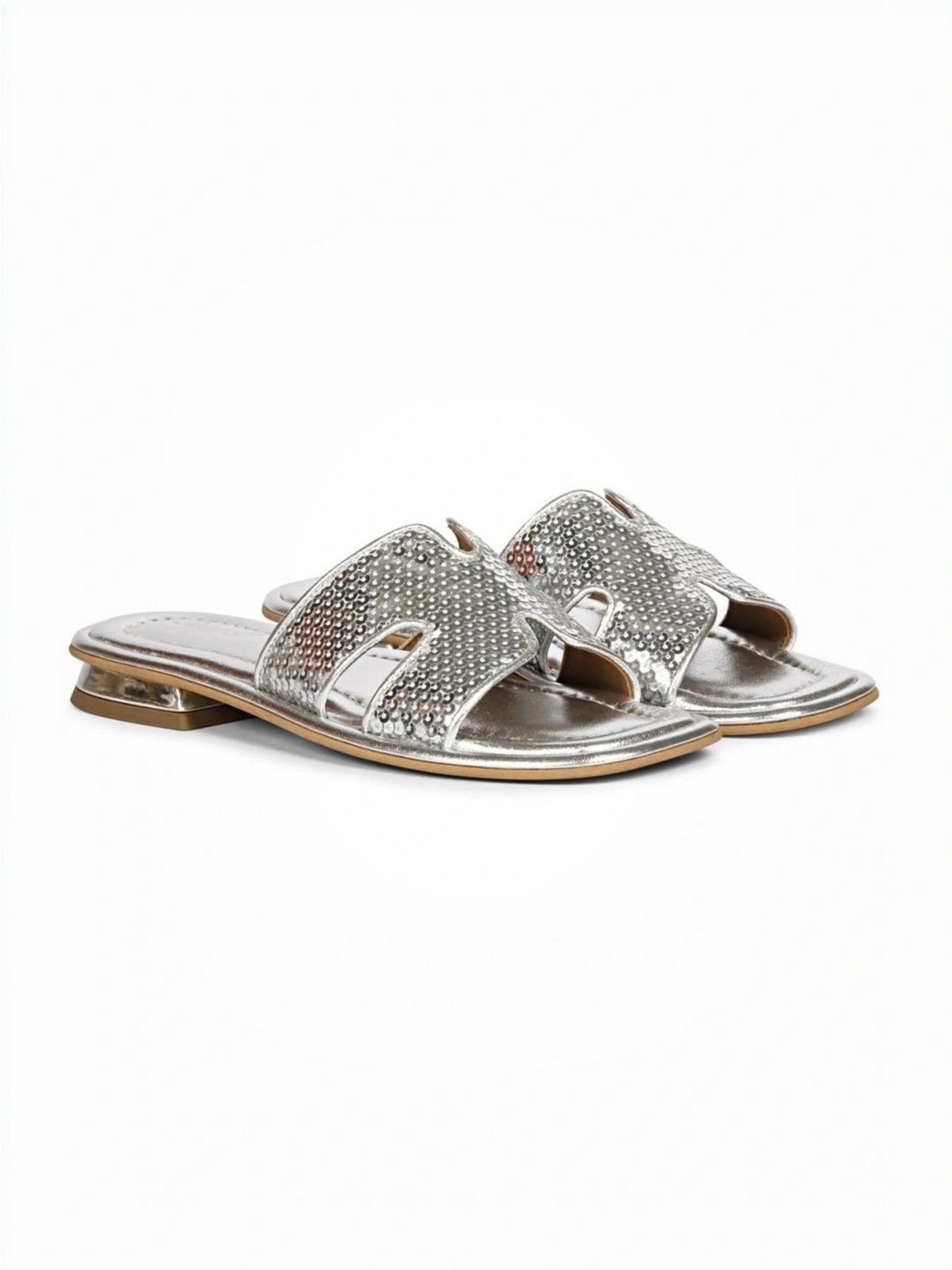 Saint G Women's Silver Casual Sandals