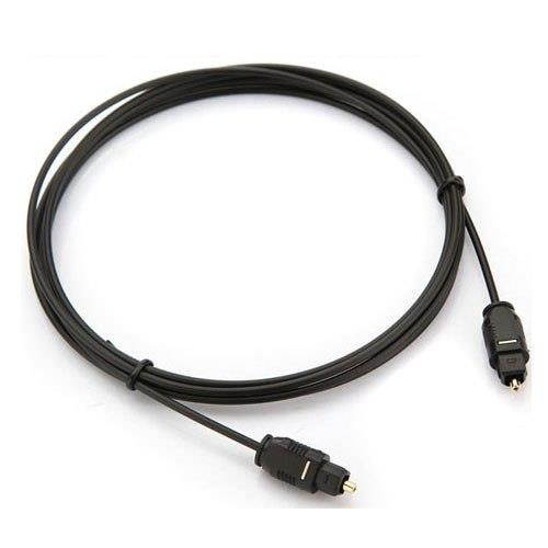 GTFS-Hot 2M Metre Digital Fibre Optical Audio Toslink SPDIF MD DVD Gold Cable Lead Plug