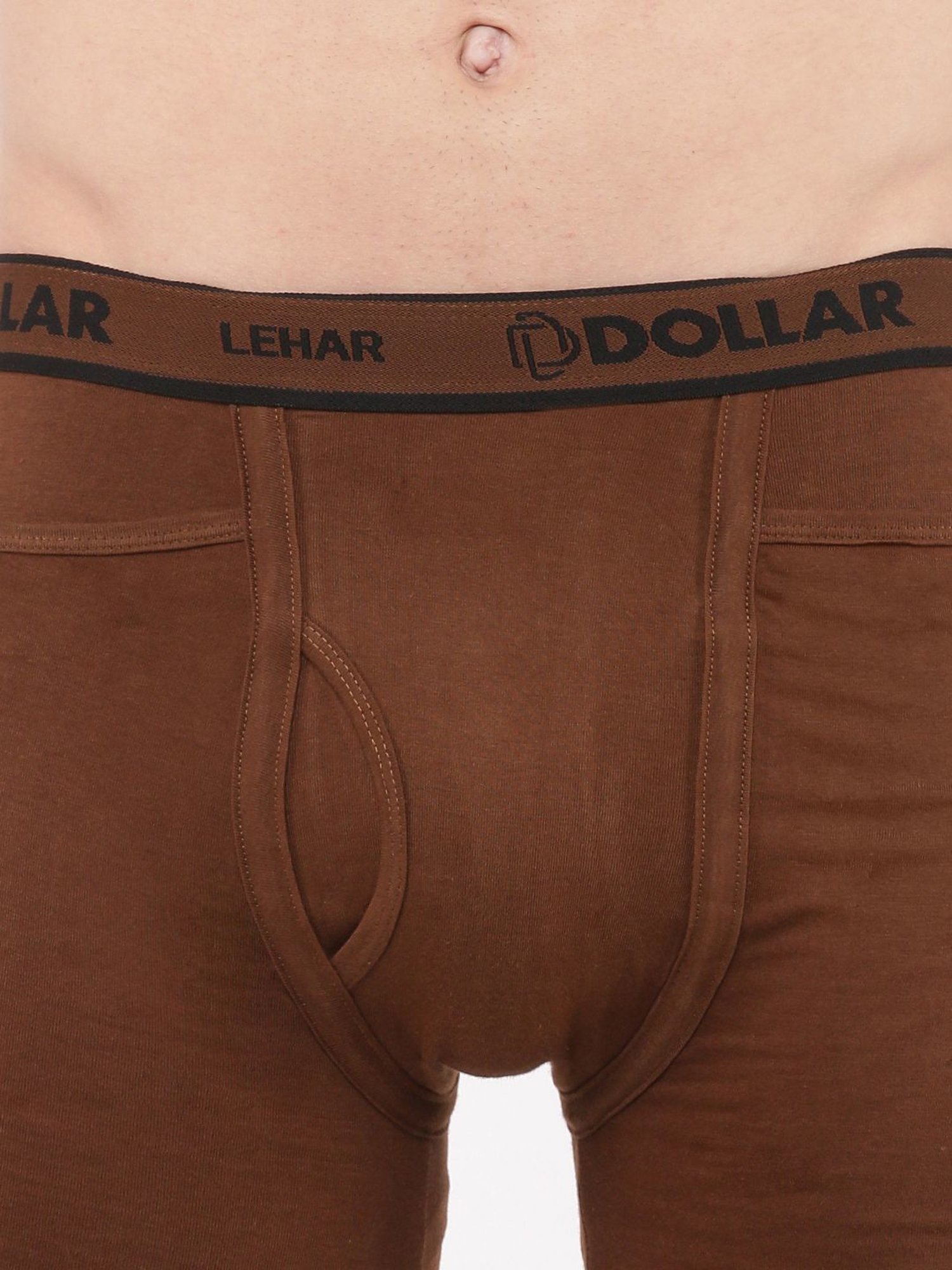 Dollar Lehar Assorted Cotton Regular Fit Trunks - Pack Of 5