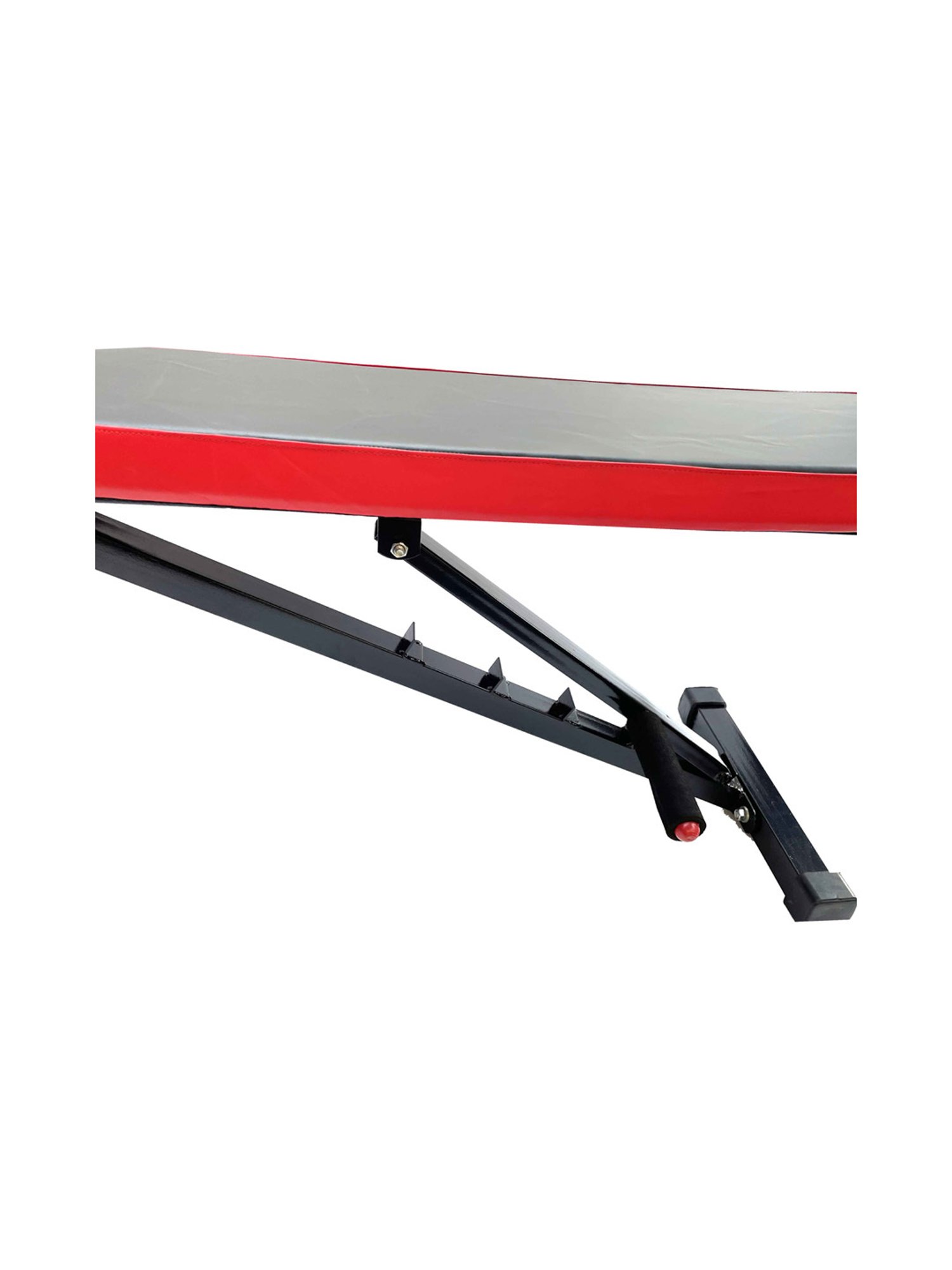 Protoner Adjustable Weight Lifting Bench (Red) Size - 122X51X18