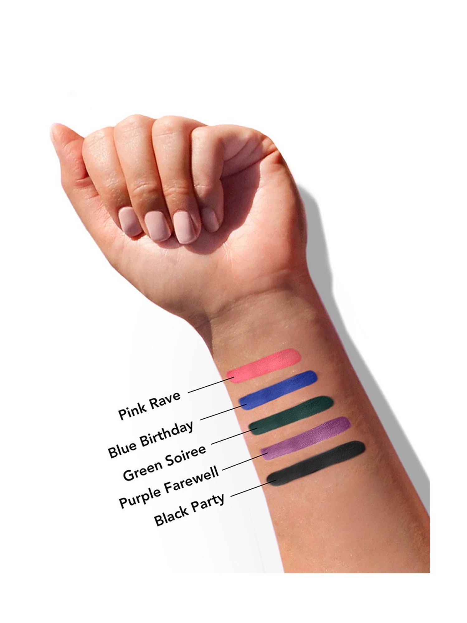 KINDED Liquid Eye Liner Golden Glaze & Greyish Silver Combo