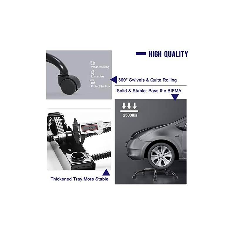 Back Gaming Chair PC Office Chair Racing Computer Chair Task PU Desk Chair Ergonomic Swivel Rolling Chair with Lumbar Support Headrest for Back Pain Women Adults Gamer (White)