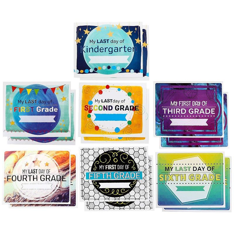 Juvale 2-Pack Black Tabletop Chalkboard Display Sign with Stand for Menu Restaurants 13.7 x 7.5 x 11 in