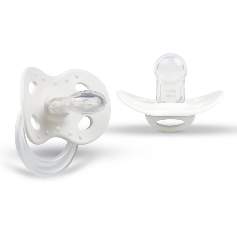 Medela Baby Original Pacifier - Green/Gray 0-6 Months 2pk