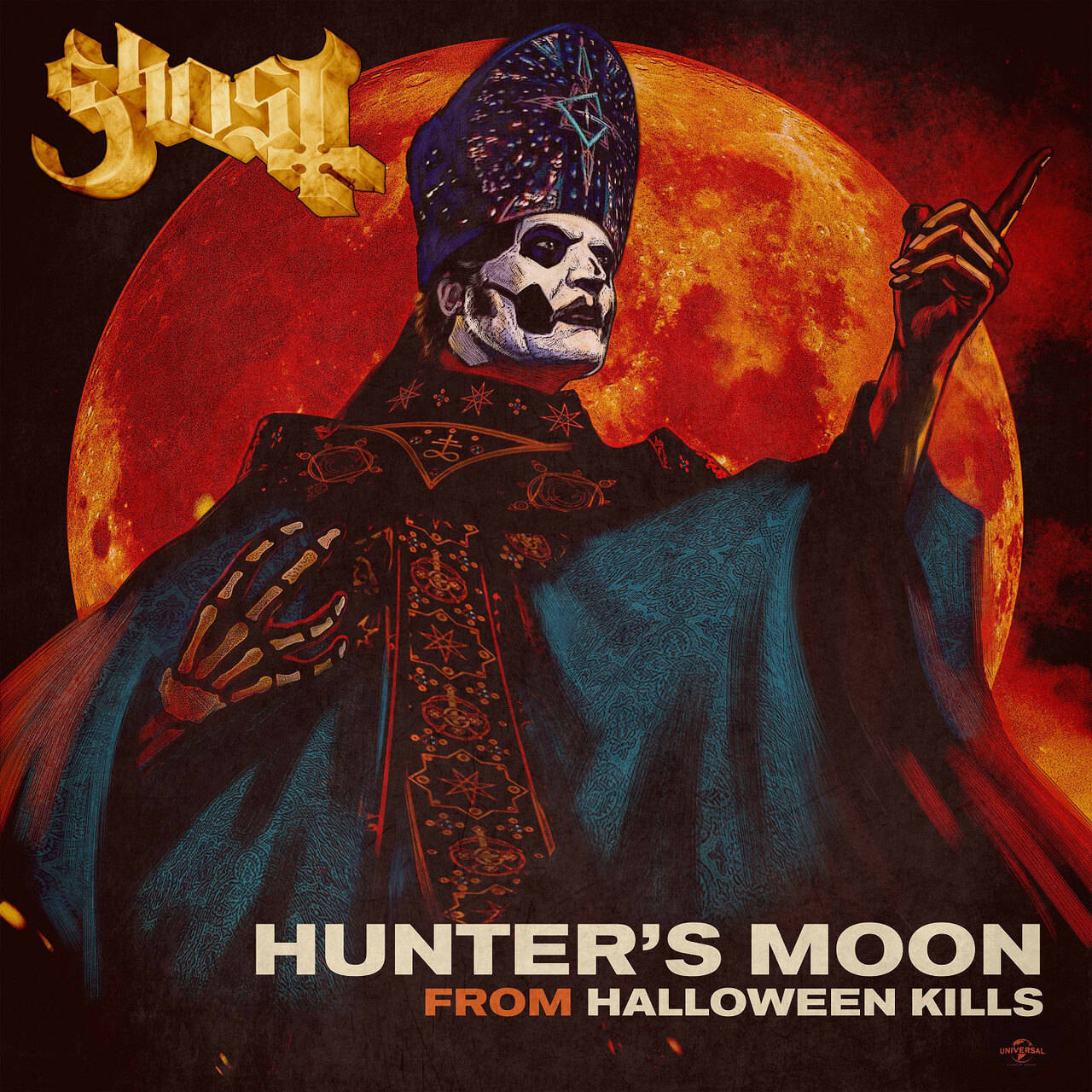Ghost Hunter's Moon 45rpm 7" Vinyl