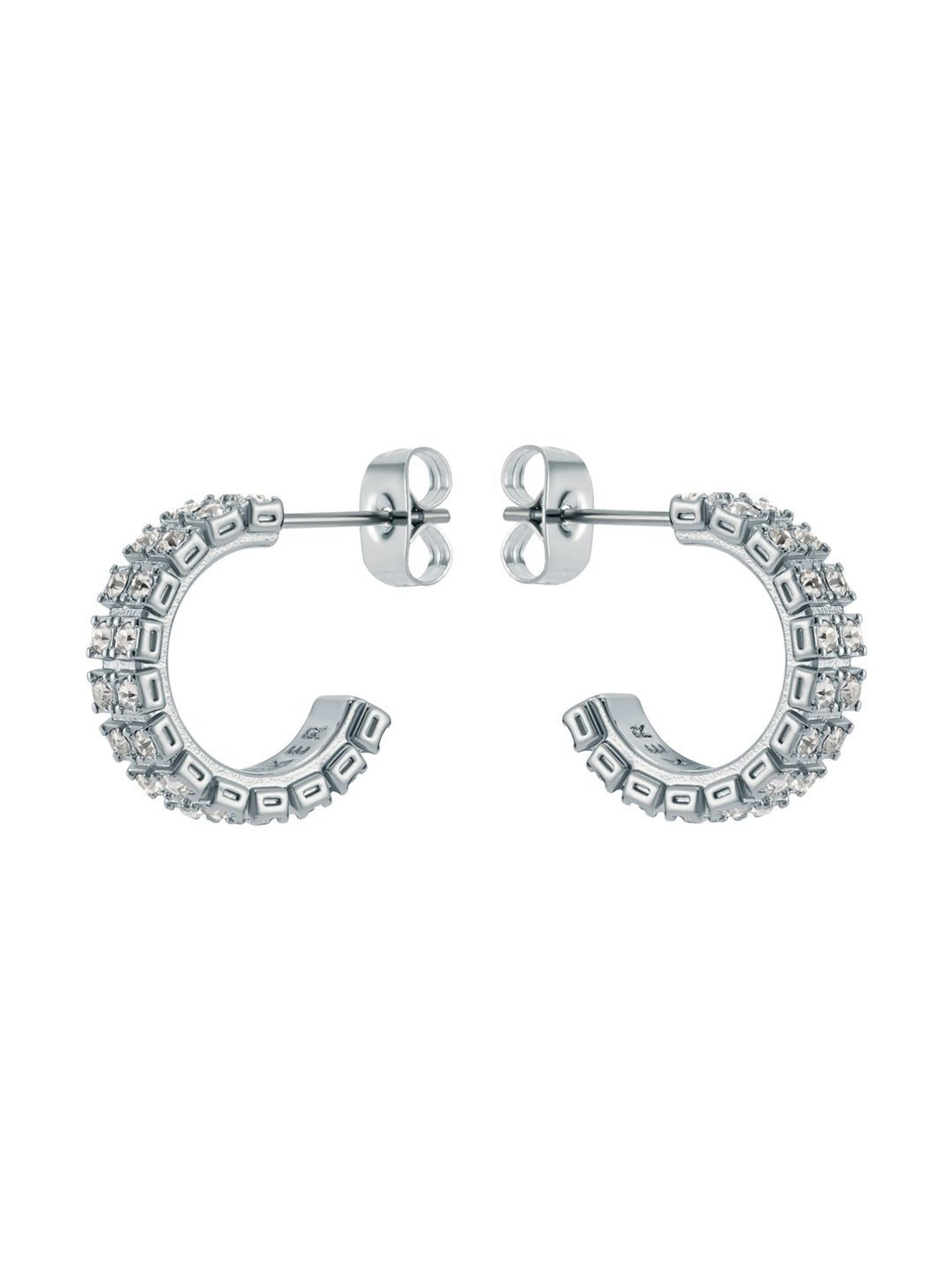 Ted Baker MELLRIE: Small Double Crystal Hoop Earrings