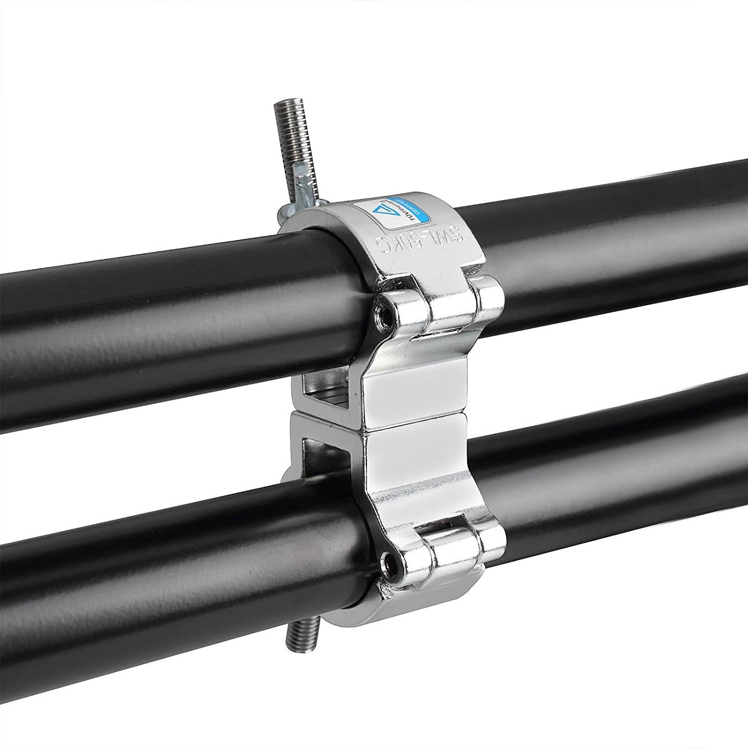 mountain ark 5 Pack DJ Truss Swivel Clamp And Turn As Needed Two 360 Degree Clamps fit Pipe 32-35mm F24