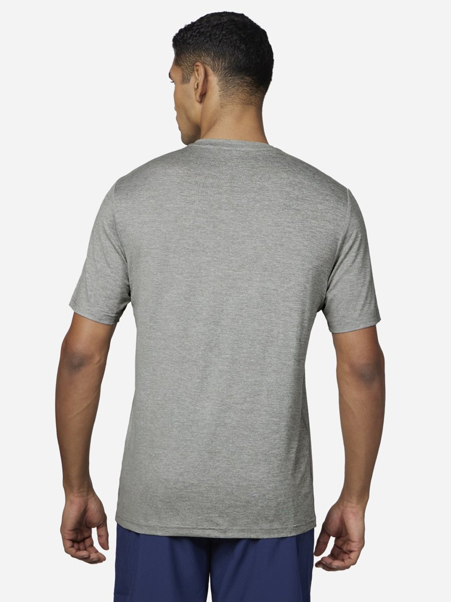 Skechers Grey Regular Fit T-Shirt