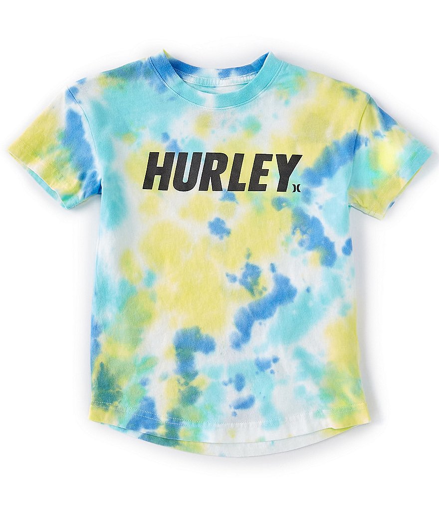 Hurley Little Boys 2T-7 Short-Sleeve Tie-Dye Graphic Tee