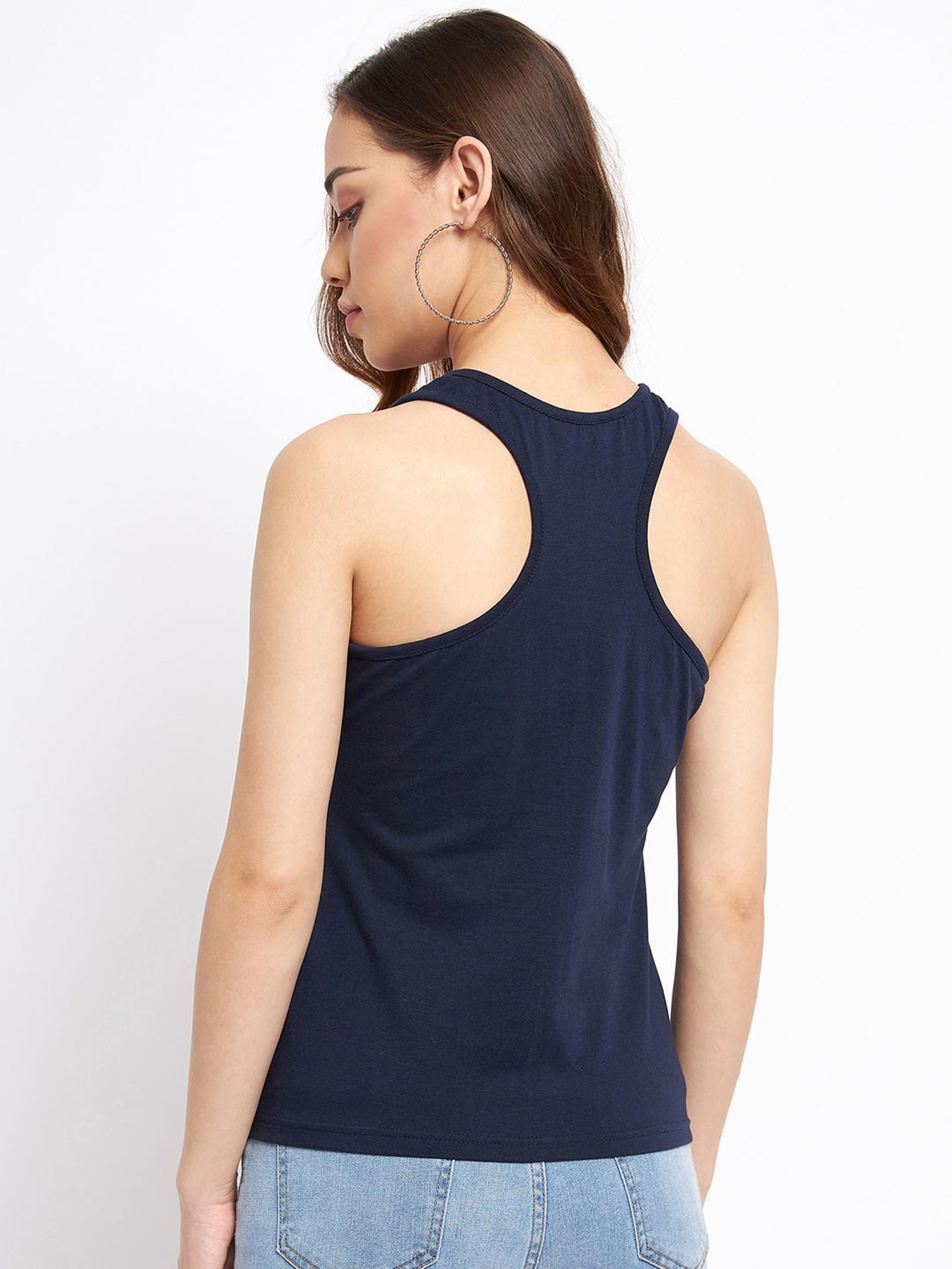 Enamor White Non-Padded Camisole