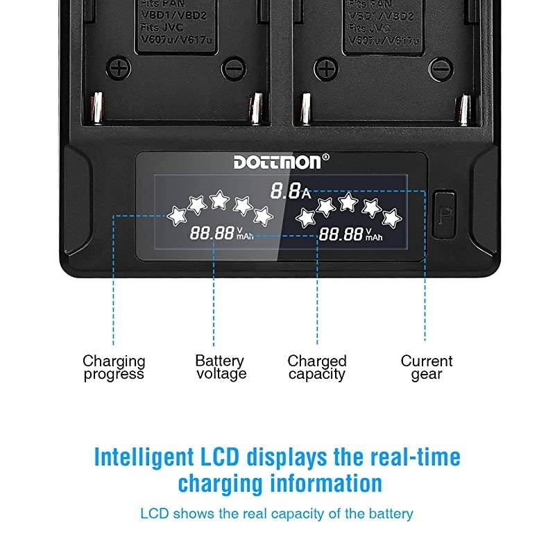 NPF550  LCD Battery Charger for Sony NP F970 F750 F770 F930 F950 F960 F550 F530 F330 F570 CCDSC55 TR516 TR716 TR818 TR910 TR917 NPFM50 FM500H QM71 QM91 QM71D QM91D Camera Camcorder Batteries