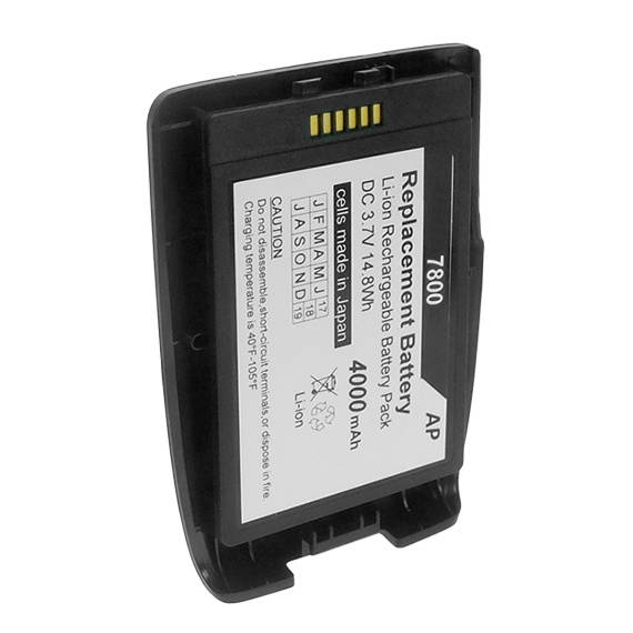 Replacement Battery for Honeywell / HHP Dolphin 7800 Mobile Computer. 4000mAh