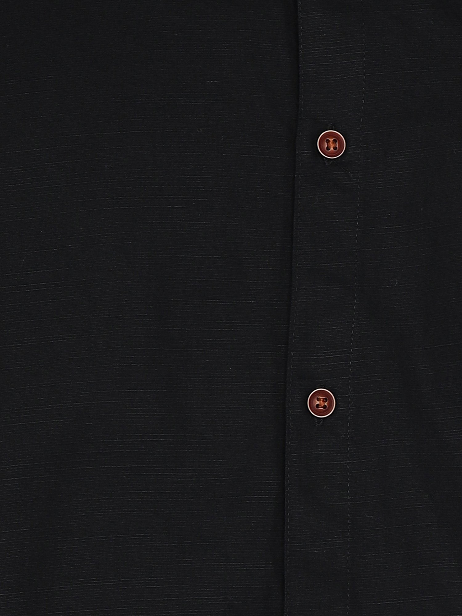 Kuons Avenue Black Slim Fit Shirt