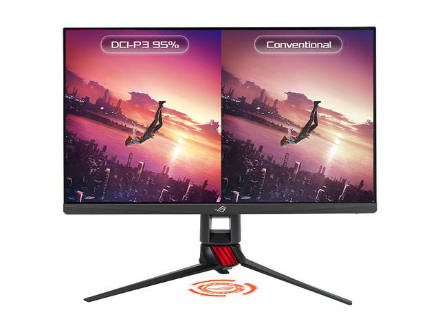 ASUS ROG Strix XG279Q 27" WQHD 2560 x 1440 (2K) 1ms (GTG) 170Hz (Overclocking) 2 x HDMI, DisplayPort G-Sync Compatible Built-in Speakers DisplayHDR 400 Frameless Design LED Backlit IPS Gaming Monitor
