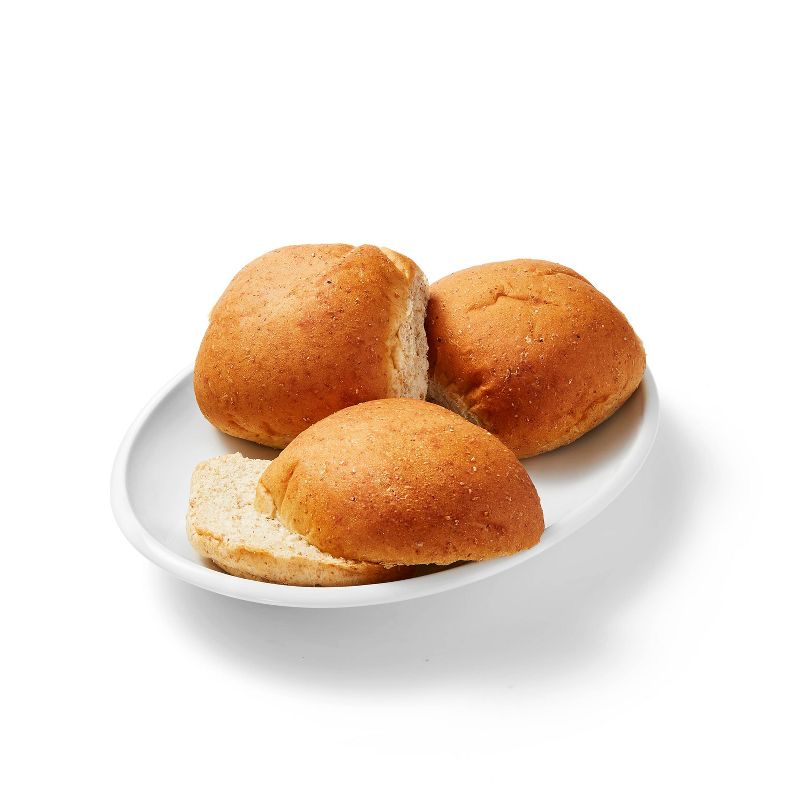 Wheat Hamburger Buns - 16oz/8ct - Favorite Day™