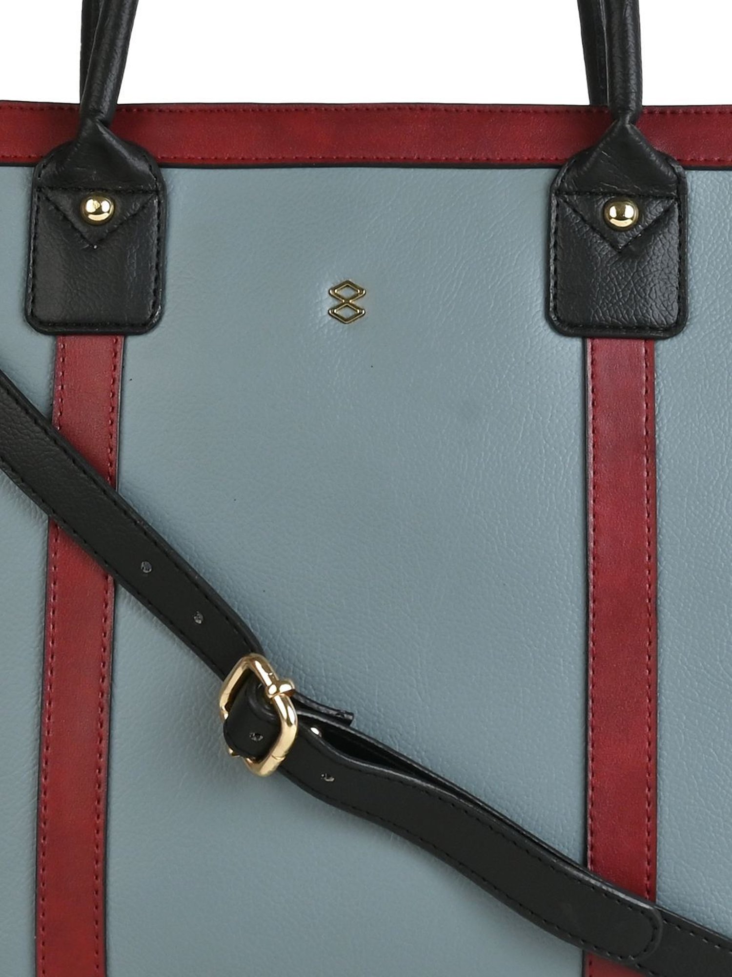 Horra Grey Large Office Tote Bag