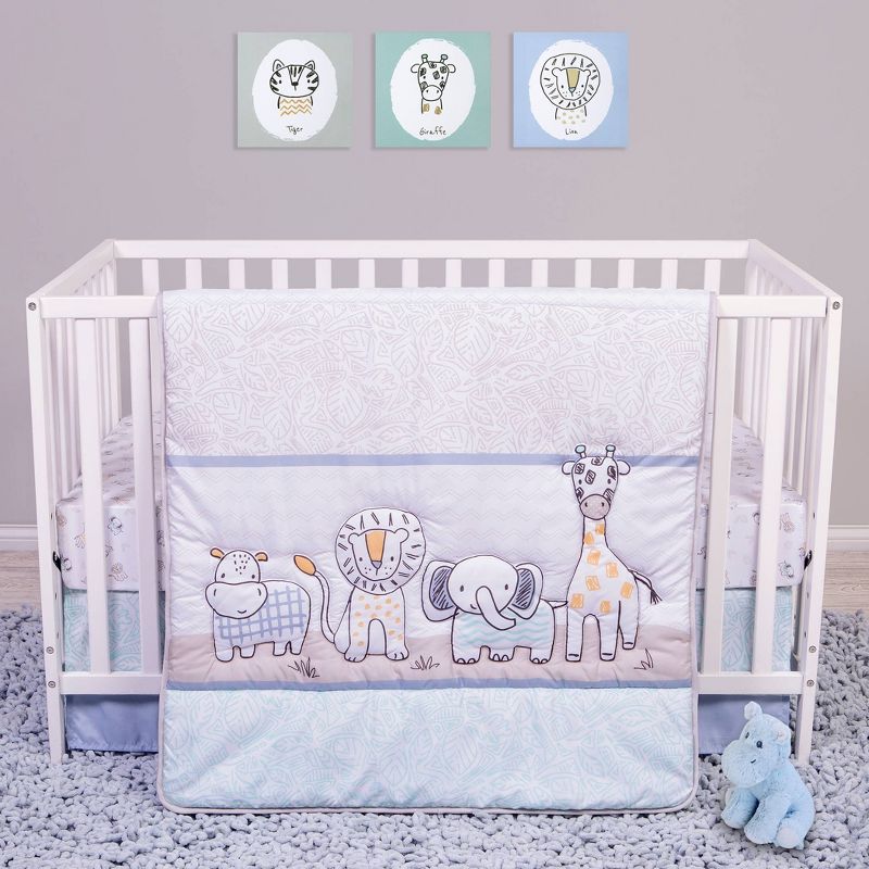 My Baby Sam Heart of Gold Crib Bedding Set - 9pc