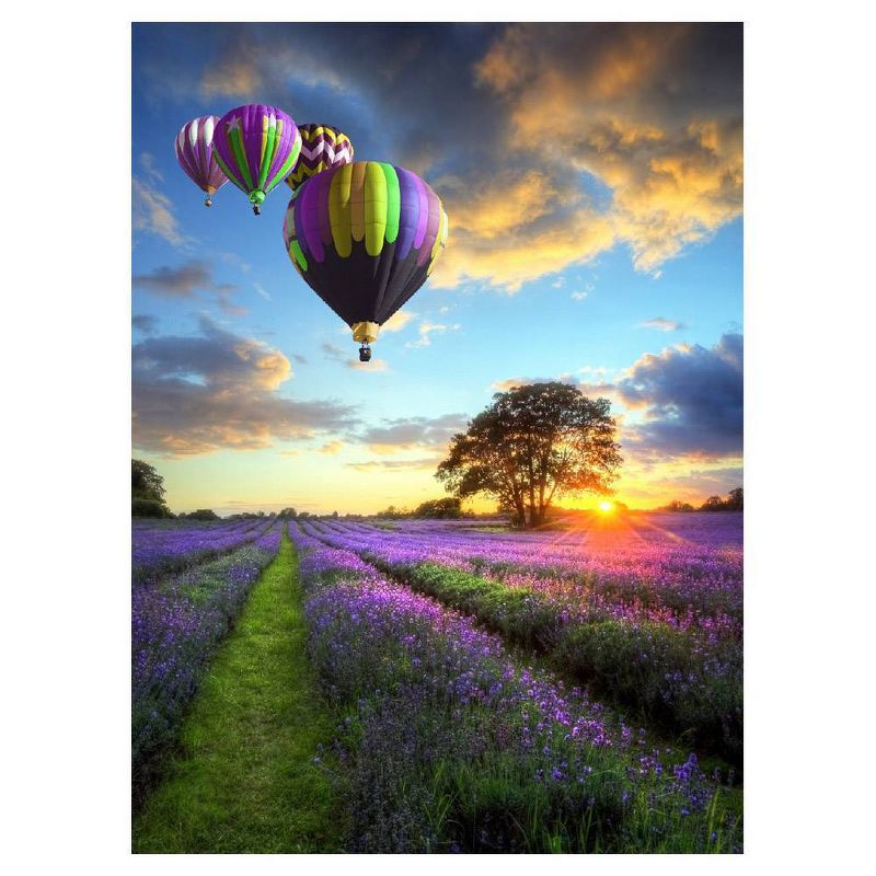 Wuundentoy Gold Edition: Hot Air Balloons at Sunset Jigsaw Puzzle - 500pc