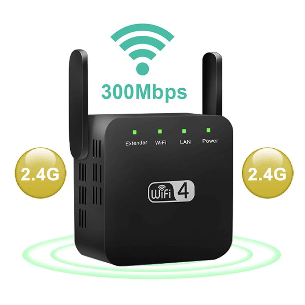 White Wireless Wifi Repeater Wifi Range Extender Wifi Signal Amplifier 300Mbps Wifi Booster Repiter Access Point