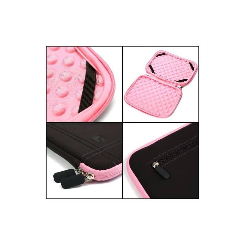 Brown Limited Edition Stylish Sleeve Premium Cover Case for Accessories for Barnes and Noble Nook Color eBook Reader Tablet and Hand Strap and Earbuds