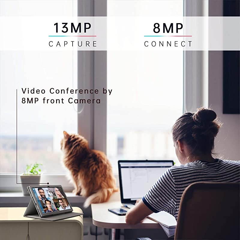 MatrixPad S30 10 inch Octa-Core Tablet, 3GB RAM, 32GB Storage, 1080P Full HD Display, Android OS, 13MP Rear Camera, Bluetooth 5.0, 5G Wi-Fi, GPS, Silver