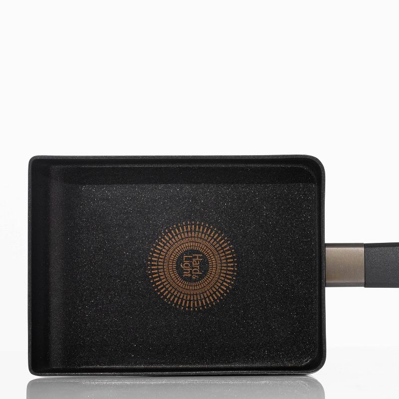 LocknLock Hard & Light 7" Square Egg Pan Black