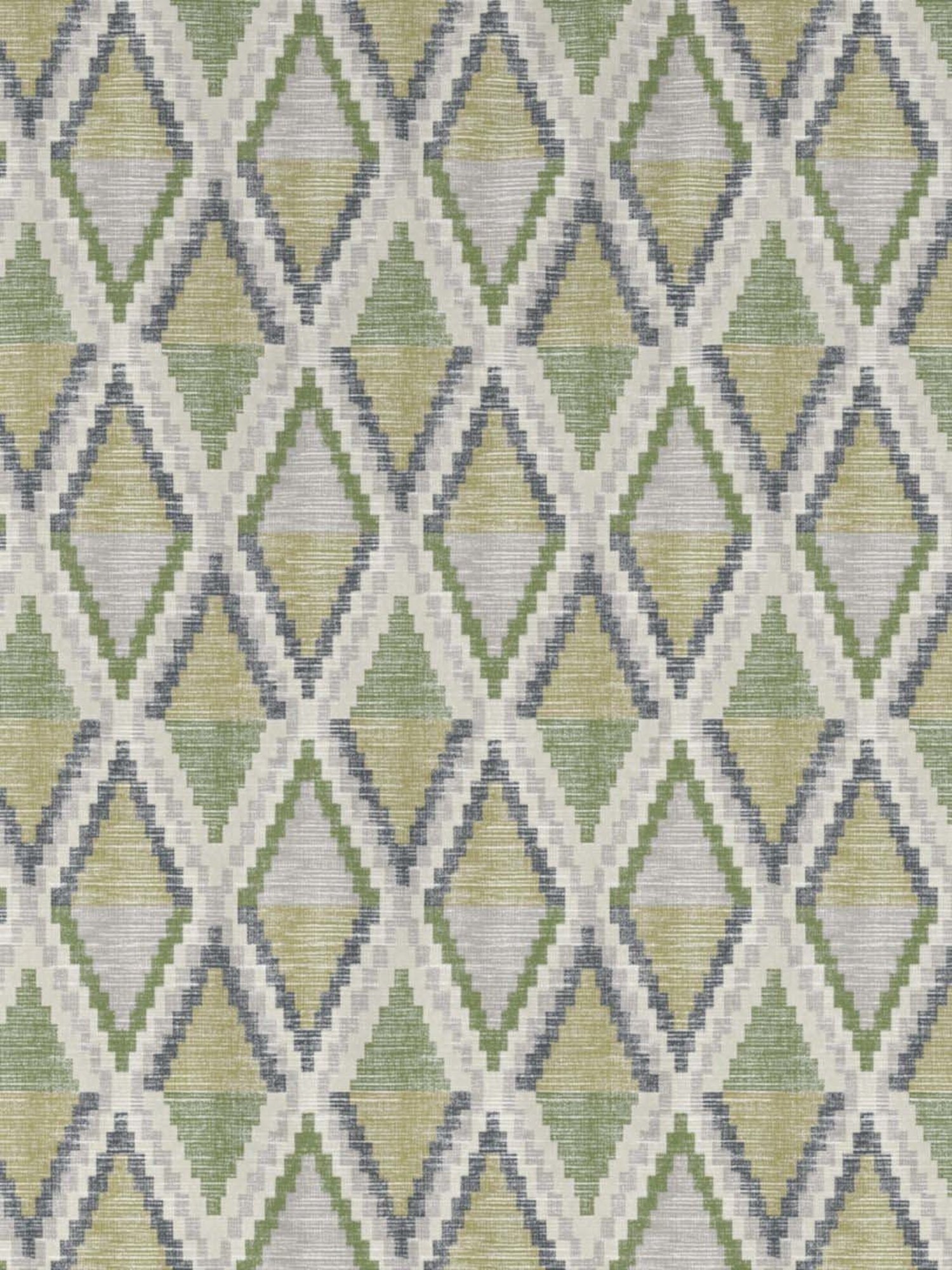 DDecor Plaza Geometric Green Cotton 144 TC Double Bedsheet With 2 Pillow Covers