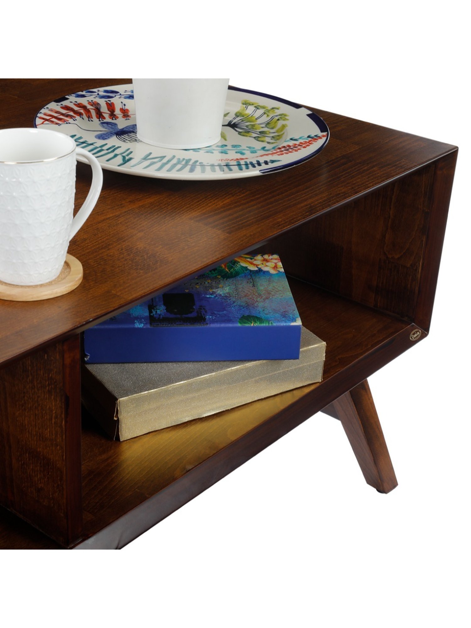 Durian Bassett Brown Solid Wood Coffee Table