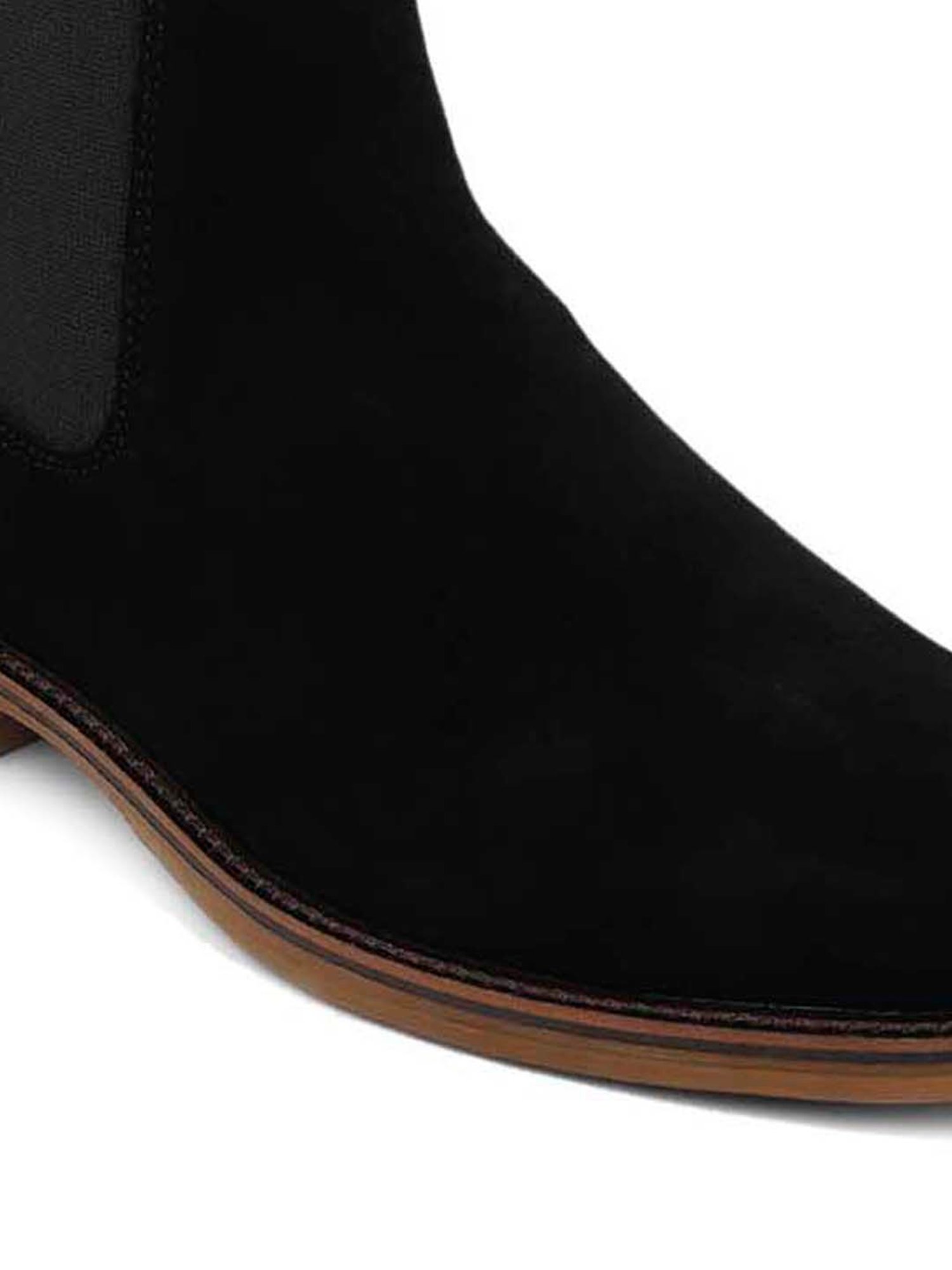 EZOK Men's Black Chelsea Boots