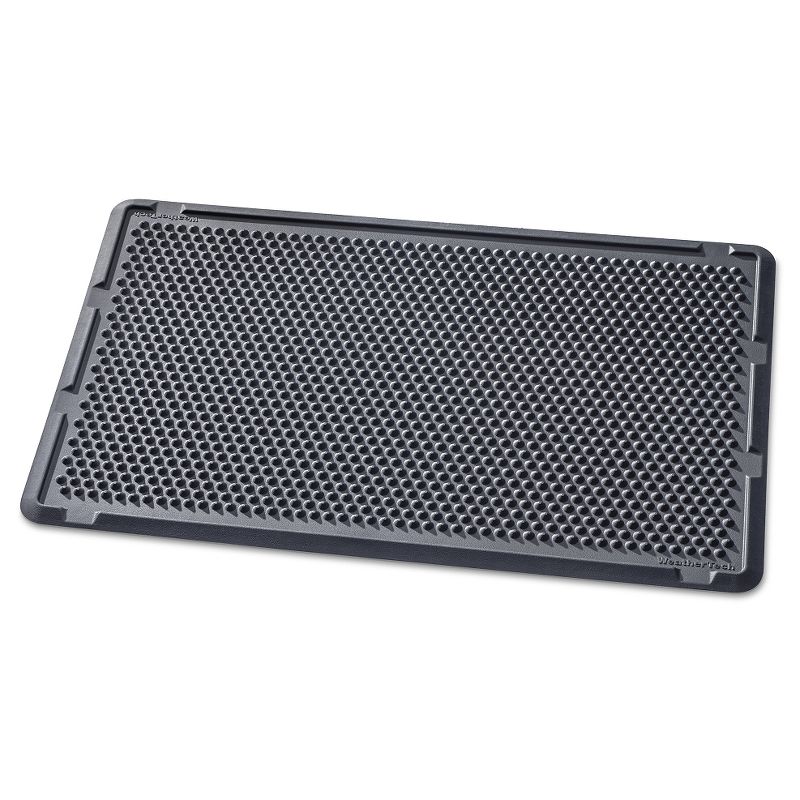 1'6"x2'6" Small Hello Door Mat Black - Threshold™
