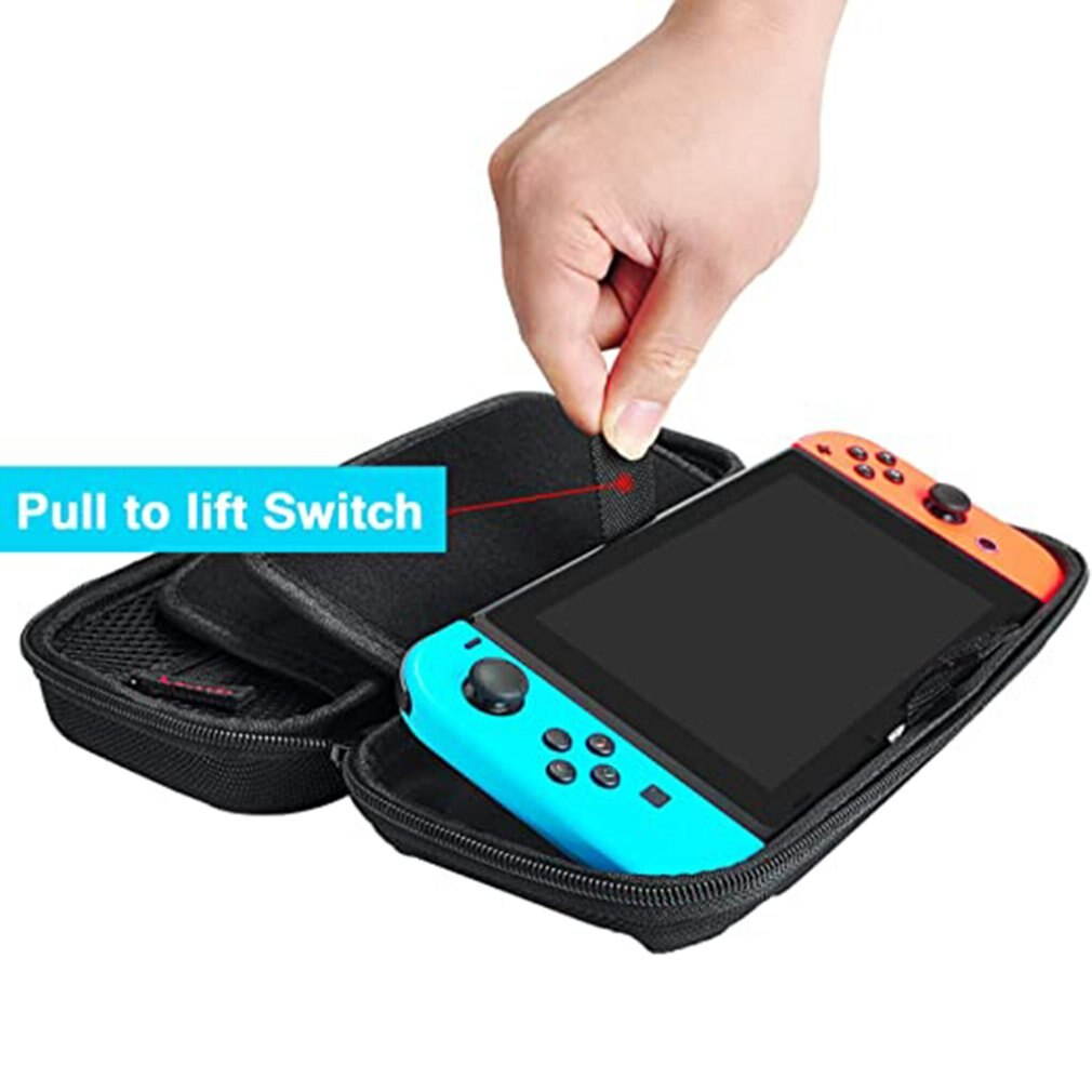 Lejiahong Portable Hard Shell Case for Nintend Switch Water-resistent EVA Carrying Storage Bag for Nitendo switch NS Console Accessories